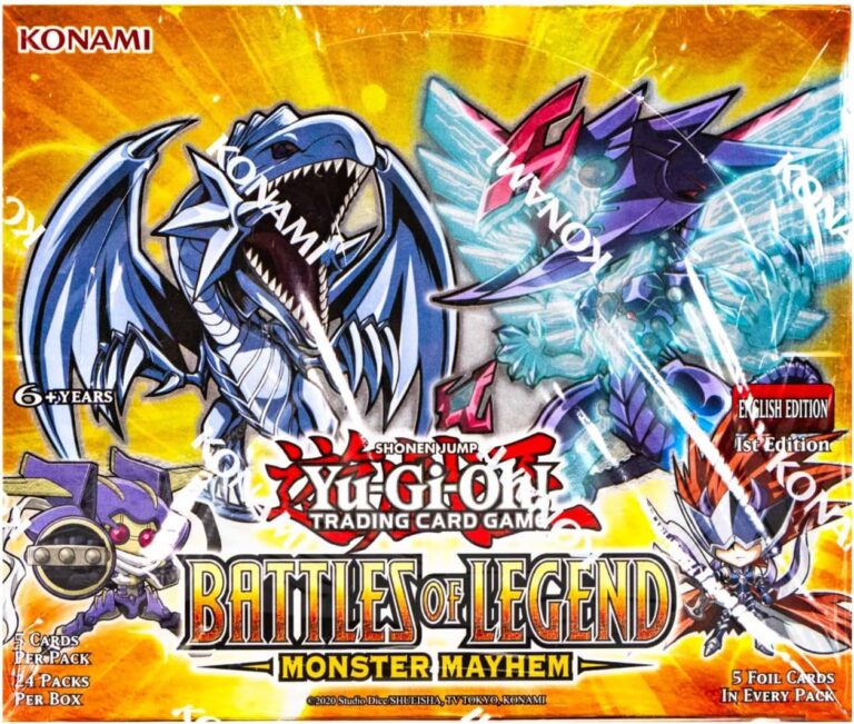 Yu-Gi-Oh! Battles of Legend: Monster Mayhem Booster Box
